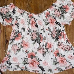 Off the shoulder top